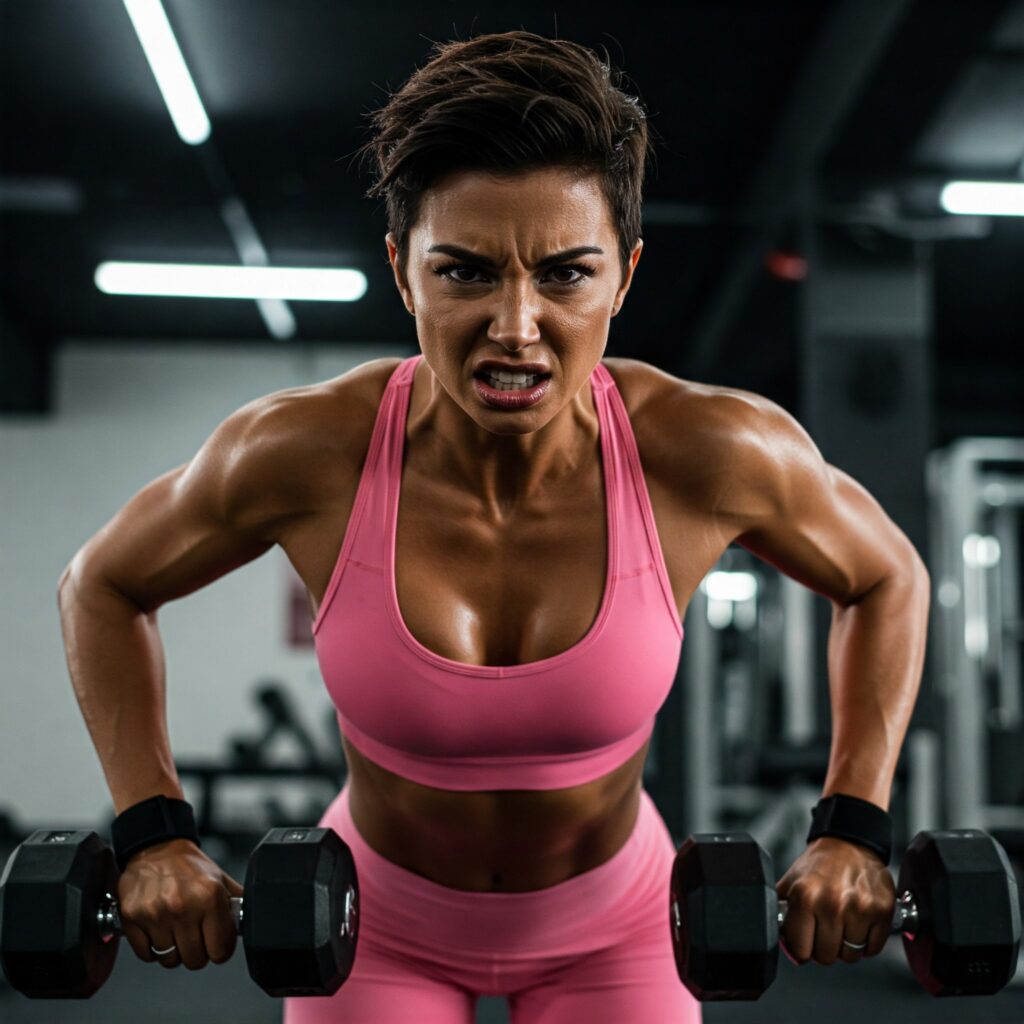 Female strength training, training for all ages image