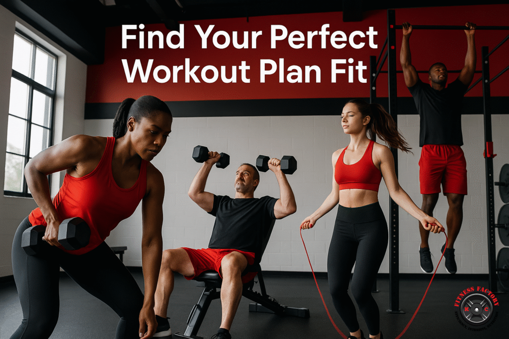 find your perfect workout plan fit