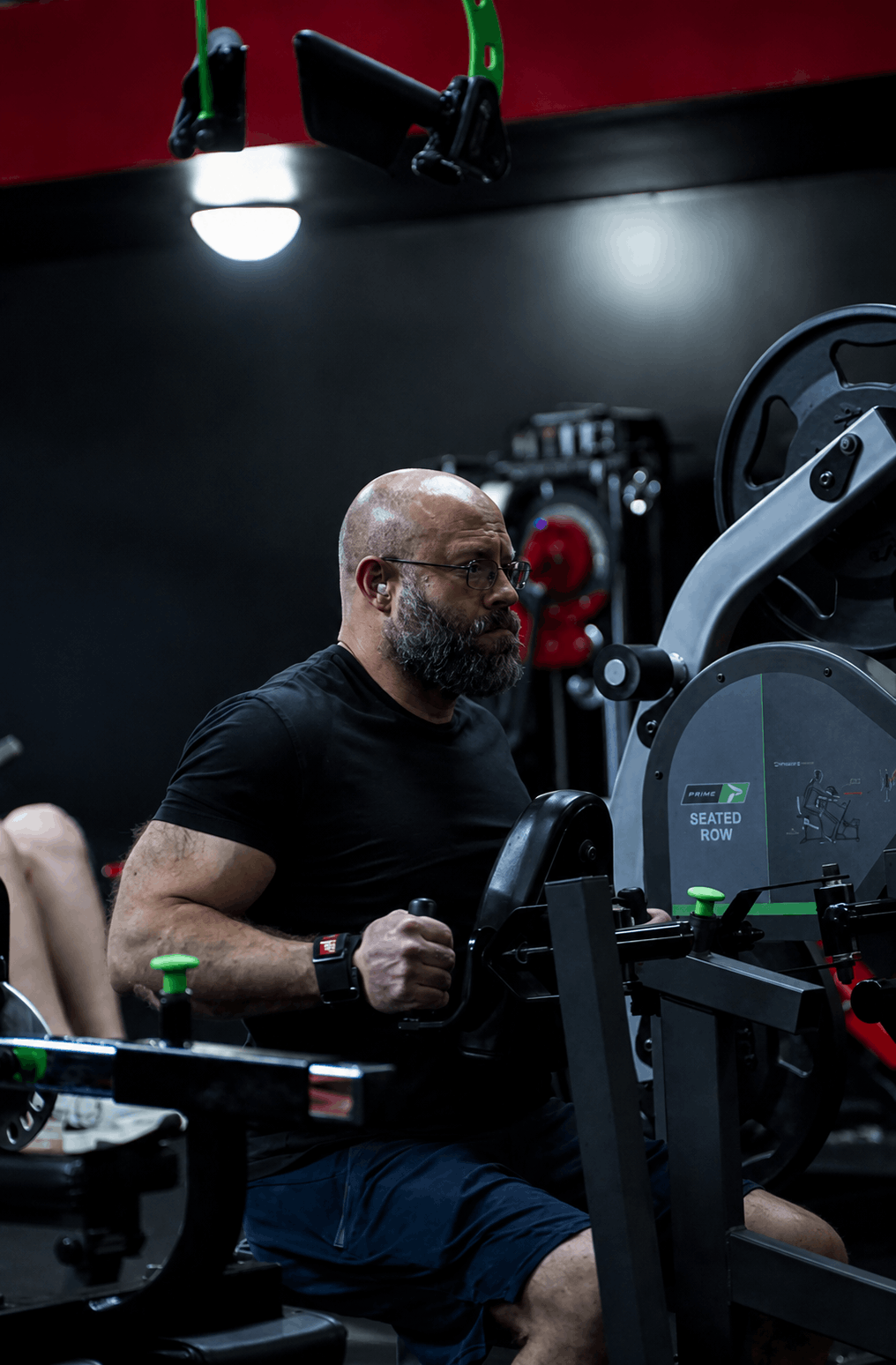 Free weight zone at Fitness Factory KC near Gardner, Kansas