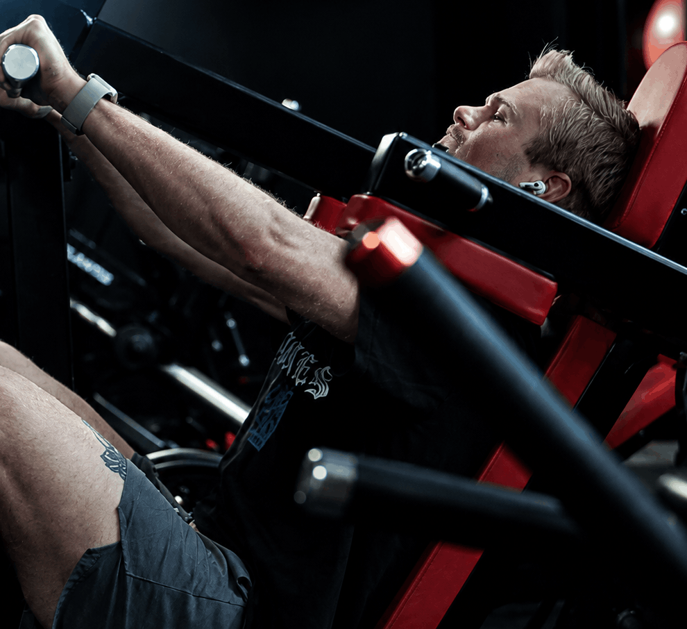 Strength equipment on the training floor at Fitness Factory KC